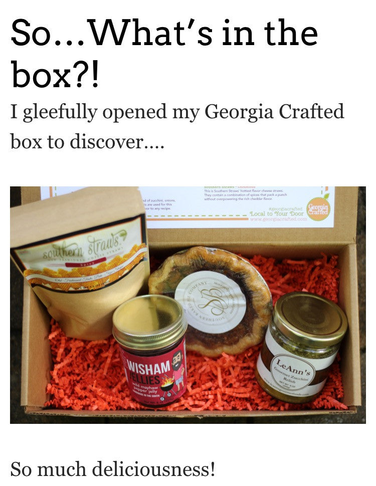 Flavor of Georgia Gift Box = Rave Reviews!