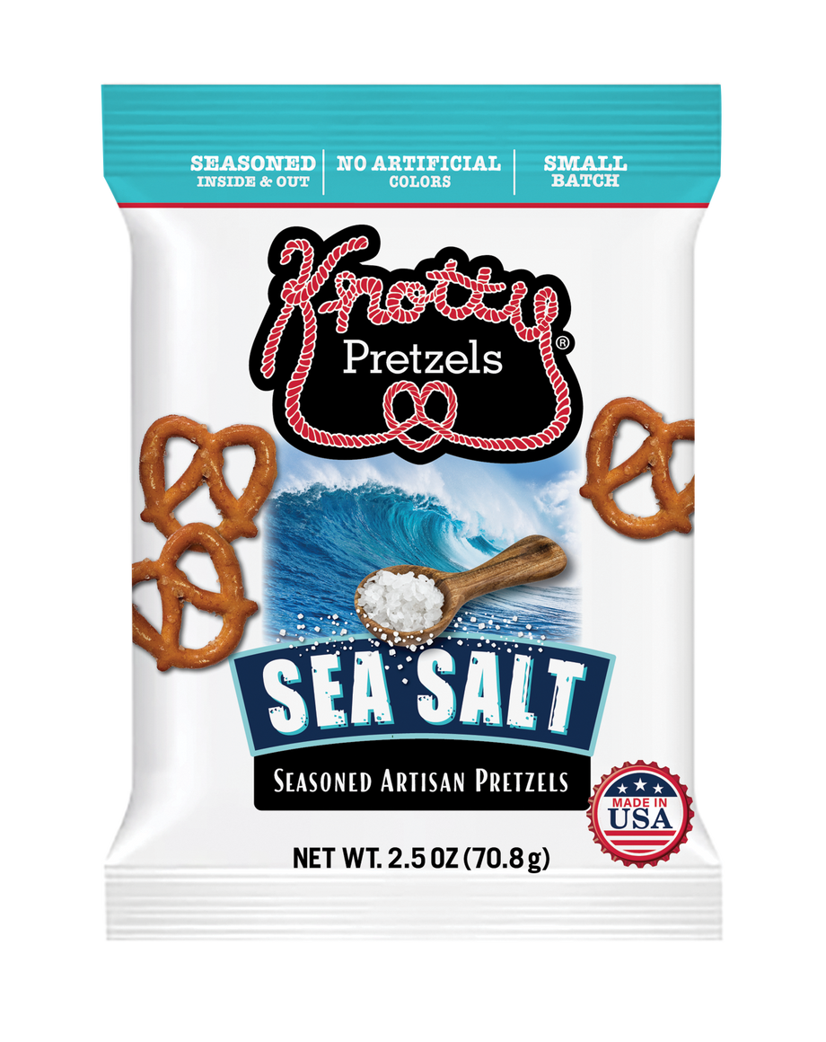 Sea Salt Pretzels Snack Bag – Georgia Crafted